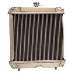 Fongoff 2-Row Aluminum Radiator For Kubota F2260 F2560 B2710HSD B2410HSD Models.