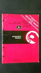 John Deere 50 Series Row-Crop Heads Operator’s Manual Shop Use Only