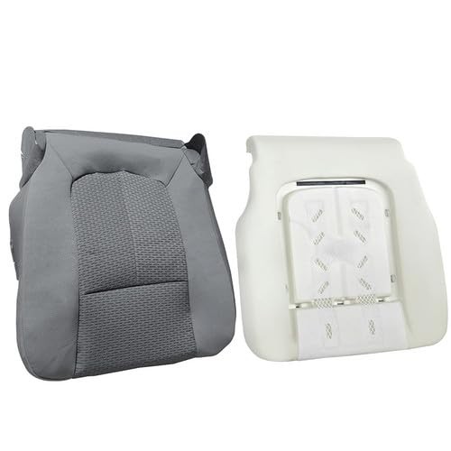 Driver Bottom Cloth Seat Cover Gray Foam Pad Ford F250 F350 F450 F550 2011-2016