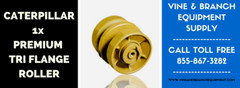 Premium CAT REPLACEMENT TRI-FLANGE ROLLER 255 / 265