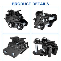 High Quality Attachment Mannual Quick Hitch Coupler Steel For Mini Excavator
