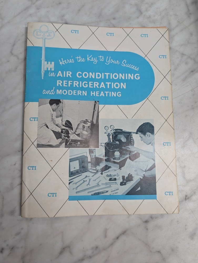 CTI Air Conditioning Refrigeration & Modern Heating Sales Brochure Literature