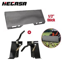 1/2″HD Skid Steer Mount Plate Quick Attachment & Conversion Adapter Latch Box