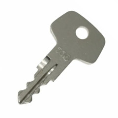 Liebherr Heavy Equipment Fuel Cap Key 7365626 marked 706