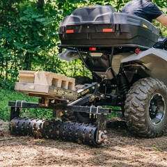 Black Boar 66009 ATV UTV Steel Agricultural Cultipacker Implement Attachment