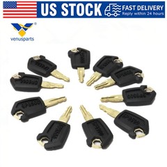10X Heavy Equipment Key Set Ignition Keys for CAT Caterpillar New Style 5P8500
