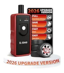 TPMS Relearn Tool, TPMS Reset Tool, Tire Sensor Programmer Ti Size: No Battery