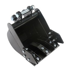 12inch/300mm Digging Bucket Attachment For Mini Excavator Trench Buckets w/Teeth