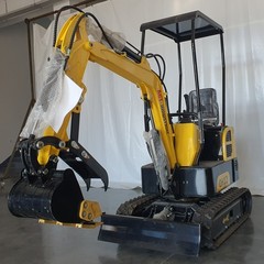 Agrotk QH12 Mini Excavator Briggs & Stratton Gas Engine Crawler Hydraulic Digger