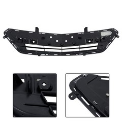 Front Bumper Lower Grille w/Holes Plastic Volt Premier 2016-2019 Silvery Black