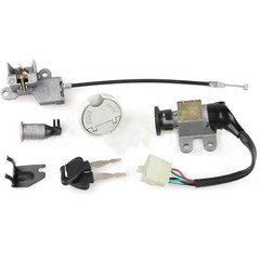 New Scooter Ignition Switch Key Set for TaoTao 49cc 50 cc 150cc gy6 Black
