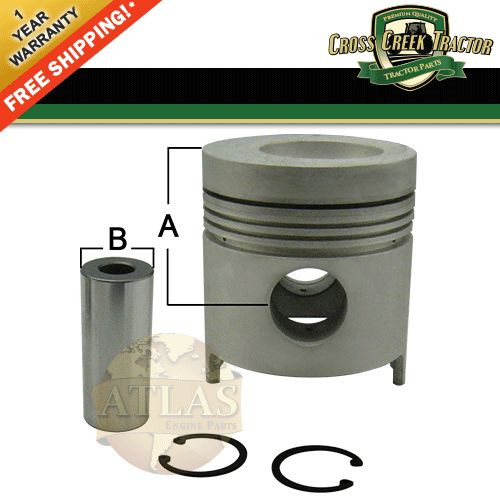 D4NN6108AA Piston 4.4 STD For Ford Tractor Diesel Engines