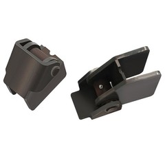 2 PCS Heavy Duty Steel Dump Truck Trailer Hinges Work on Any 2″ Rectangular T…