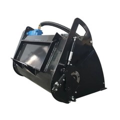 AGT‑M‑BKM 40″ Concrete Bucket Cement Mixer Attachment For Skid Steer Loader
