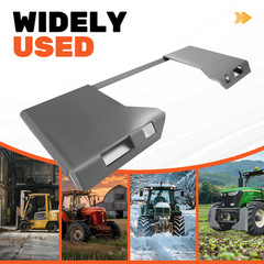 1/4″ 3/8″ HD 1/2″ Quick Tach Attachment Mount Plate Skid Steer