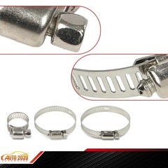 Blue Radiator Hose Set Upper Lower & Bypass Hoses Fit For John Deere Models