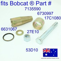 fits Bobcat Bobtach Oil Seal Pivot Pin & Bush Repair Kit S510 S530 S550 Lift Arm