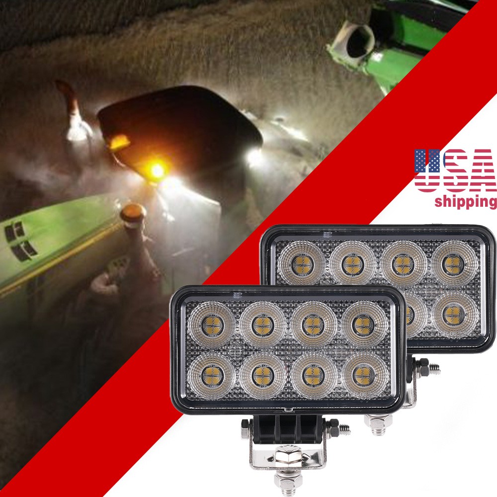 LED Work Lights 12v Flood Lamp pods for Truck, Tractor ,Boat, UTV ,ATV Lighting