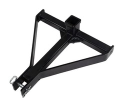 3 Point 2″ Receiver Trailer Hitch – Draw Bar Adapter Category 1 Tractor Tow