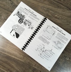 Case 300 301 310 311 312 Tractor Service Manual Parts Catalog Operators Set Shop