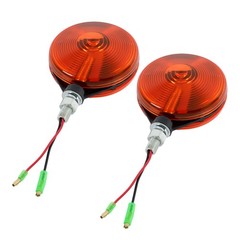 3C08175870 2pcs For Kubota Tractor B L M Series Tractor amber warning light