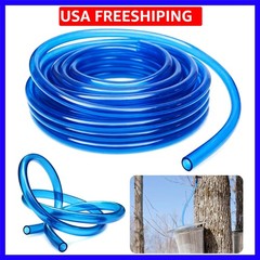 33 FT Maple Syrup Tubing, 5/16″ Maple Syrup Vacuum Tubing Line, Food Grade Si…