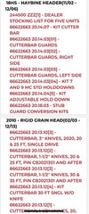 244500 ~ New Holland ~ SHIM ~ Fits Multiple Applications ~ Replaced By 86622663