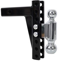 Adjustable Dual Ball Mount 2″ & 2-5/16″ Balls, 12,000 lb & 10,000 lb Towing C…
