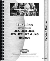 Hercules Engine Service Repair Manual JXA JXB JXC JXD JXE JXF JXG JXLC JXLD