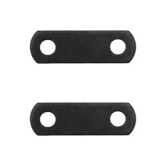 2-5/8″ Leaf Spring Trailer Shackle Strap Set of Two (2) with 9/16″ Hole Diameter