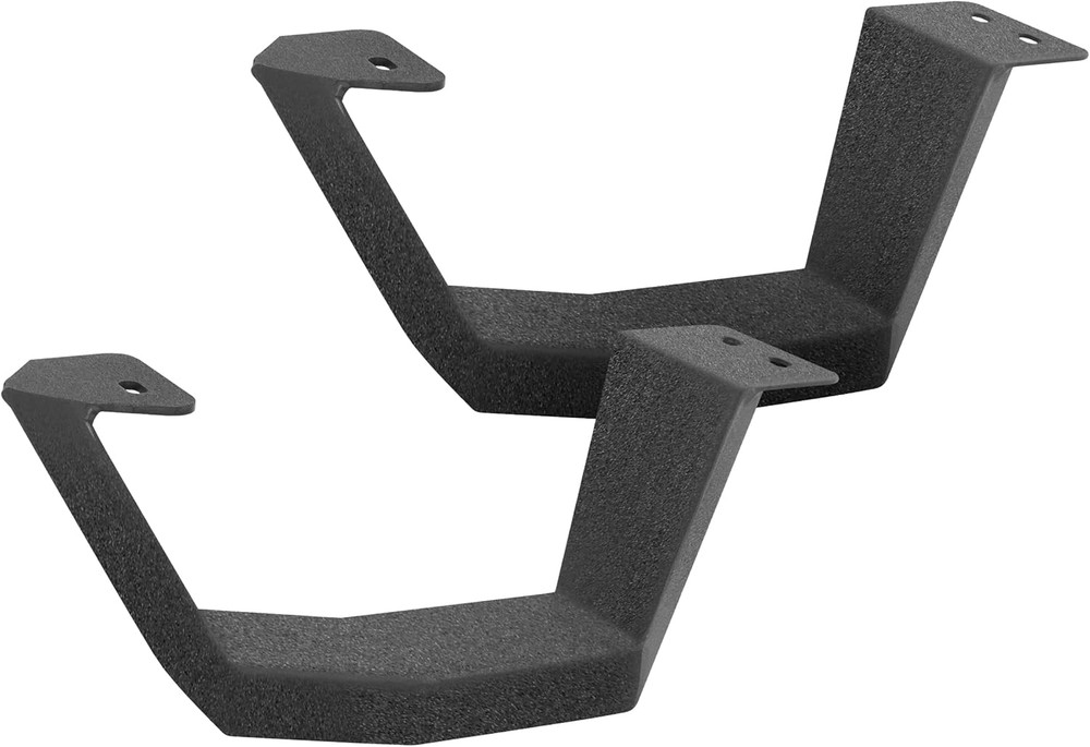 Go Rhino RB10/RB20/RB30 Drop Steps – Galvanized Steel with Bedliner Coating