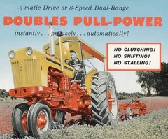J.I. Case 730 Series Diesel & Gasoline 5 Plow Tractor Brochure Case-O-Matic