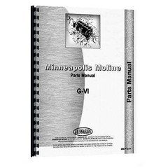 Parts Manual fits Minneapolis Moline GVI