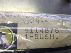 9114876 Euclid BUSHING GM TEREX E9114876