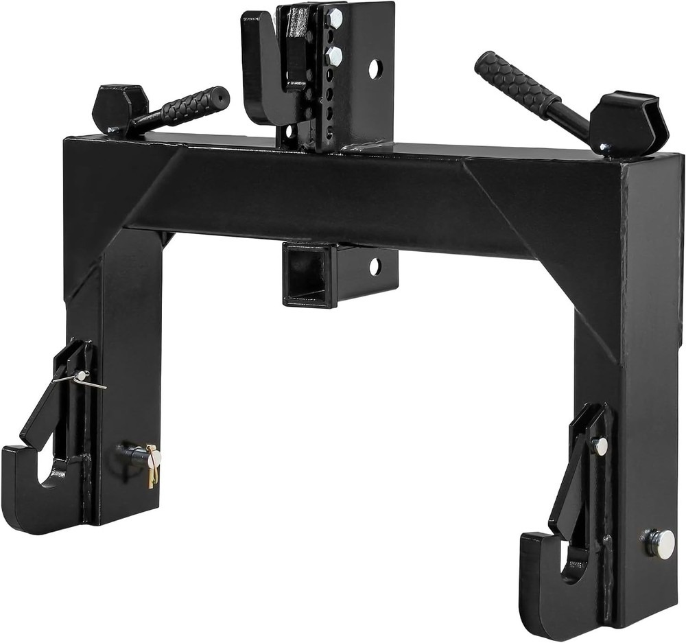 3 Point Quick Hitch For Category 1 & 2 Tractors With 2″ Receiver Hitch 3000 Lbs