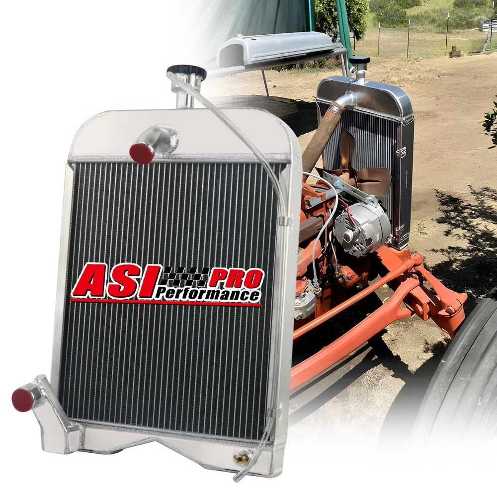 3 ROW Aluminum Tractor Radiator FOR Ford 2N/8N/9N Models 8N8005 86551430
