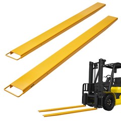 VEVOR Pallet Fork Extensions Forklift Extensions 96″ x 6.5″ Heavy Duty Steel