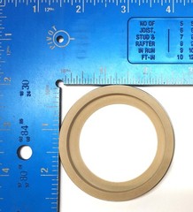Marel 65mm O.D x 45mm I.D x 8mm Metal and Rubber Seal [Lot of 5] NOS