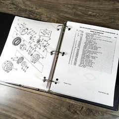 Case 580D Loader Backhoe Service Manual Parts Catalog Operators Repair Shop Book
