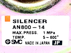 SMC AN800-14 MUFFLER AN80014 MADE IN JAPAN