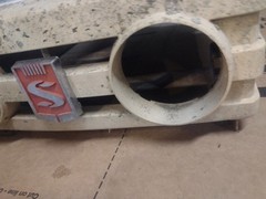 OEM USED MITSUBISHI SATOH BEAVER 3 BUCK HOOD ASSEMBLY HEADLIGHT PANEL S373