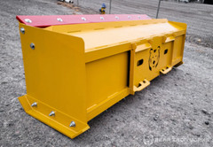 72″ Skid Steer Snow Pusher Attachment by Bear Iron Works USA Made American Iron