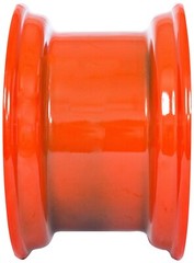 9.75X16.5 Rim/Wheel for 12-16.5 Tire – Bobcat Orange Color 6 3/4″ Offset