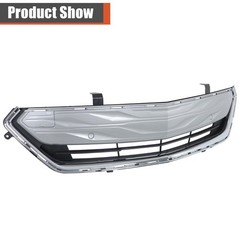 Silvery Black Front Grille Lower without Holes for Volt LT 2016-2019