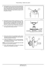 New Holland H7230, H7330 Discbine Mower Conditioner Service Manual Repair Shop