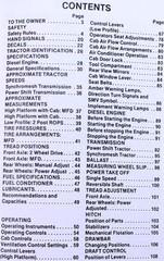 Ji Case 1690 Tractor Owners Operators Manual Book Maintenance Adjustments