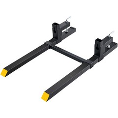 Clamp On Pallet Forks 43″ 2000 lbs Tractor Forks w/Adjustable Bucket Forks
