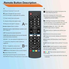 Replacement Remote Control For LG TV LCD LED HDTV Smart 4K UHD HD