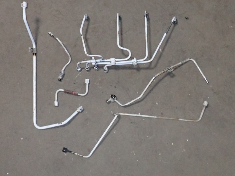 Mitsubishi S4S Marine Water Cooled Diesel Engine Fuel & Oil Line Set