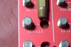 Extra Long 2″ Brass Radiator Drain Relief Valve Petcock Water Air Oil M14 x 1.5